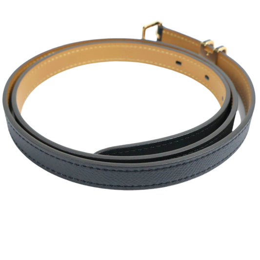 Hermes Belt Pop H 15 MM Epsom Black RGHW 85