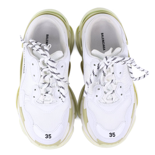 Balenciaga Triple S Sneakers Slip On White 35