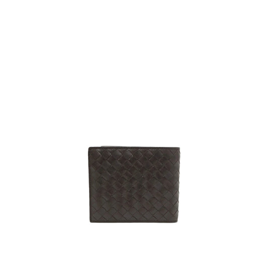 Bottega Veneta Short Wallet Dark Brown