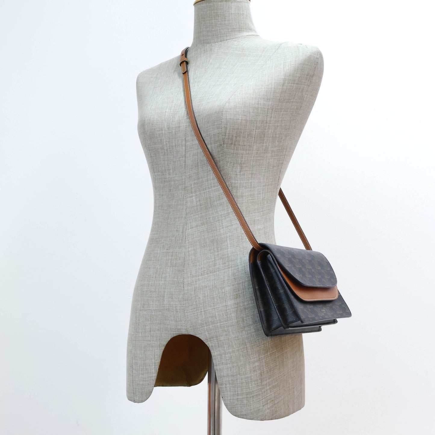 Celine Wallet On Strap Triomphe