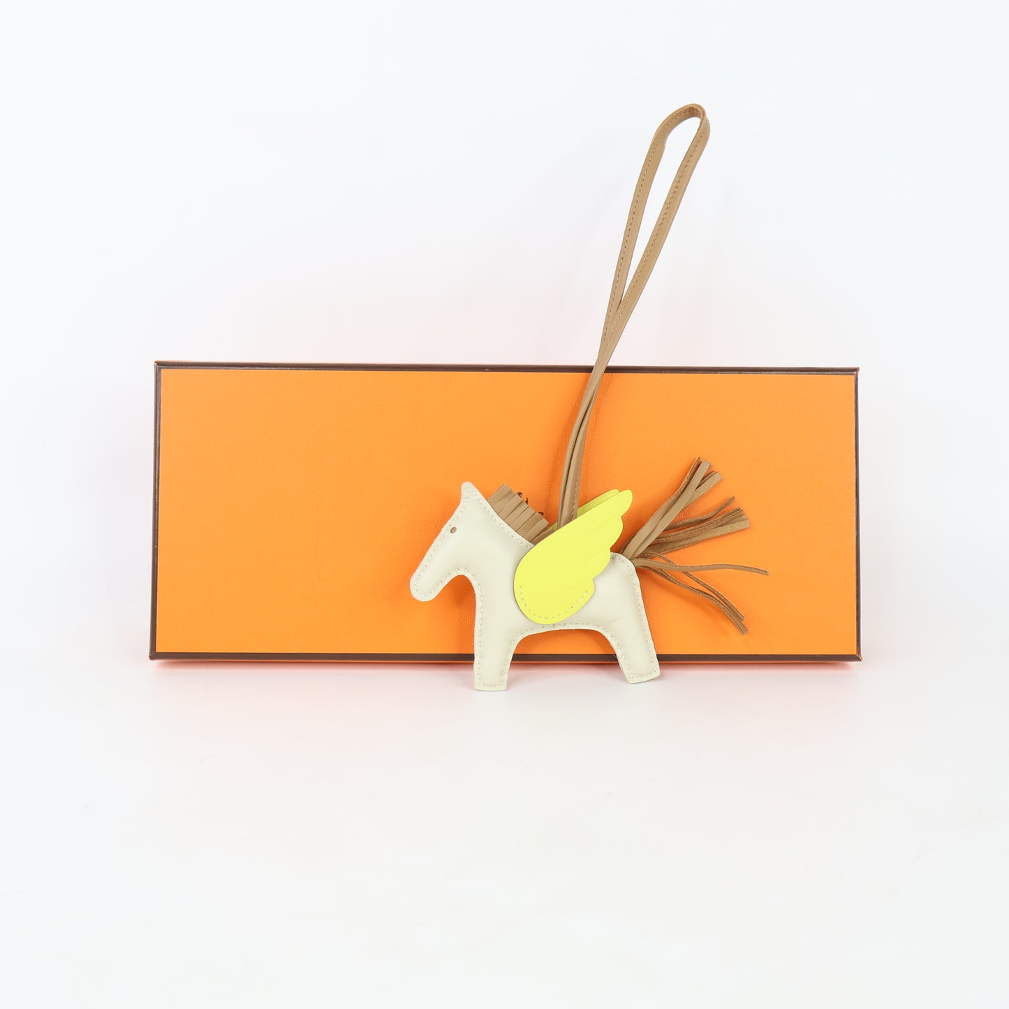 Hermes Pegase Rodeo PM Craie /Chai /Lime