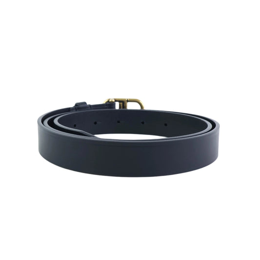 Balenciaga Belt Black BB Gold