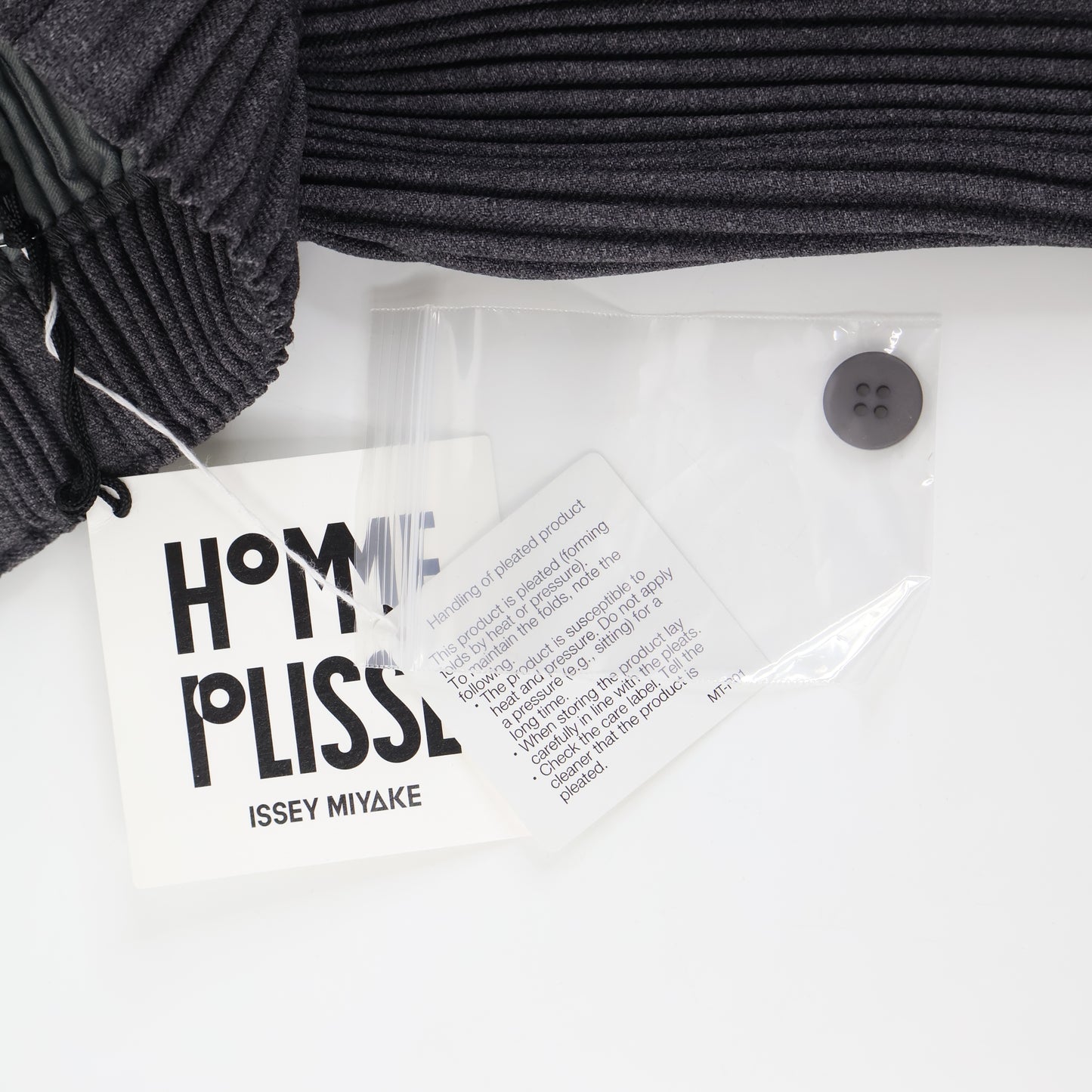 Homme Plisse Pants Grey