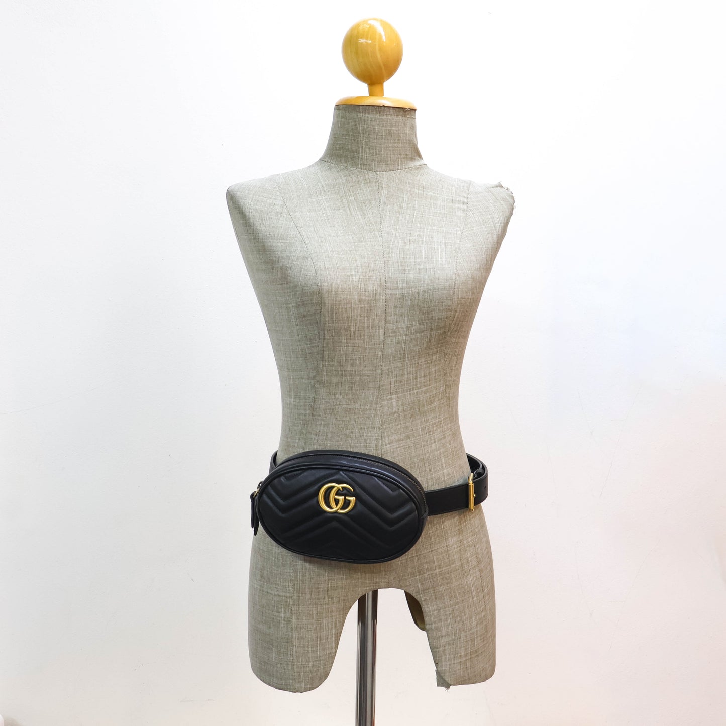 Gucci Marmont Belt Bag Black