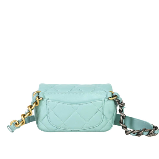 Chanel 19 Belt Bag Green