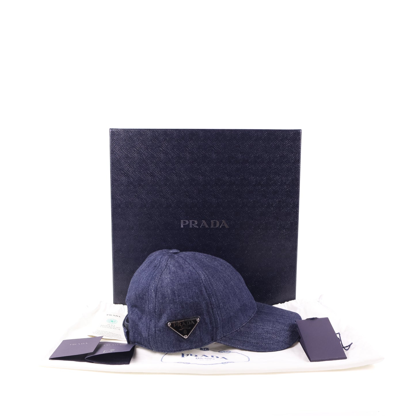 Prada Denim Cap