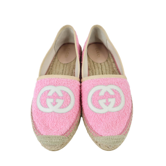 Gucci Espadrilles Terry Pink 39