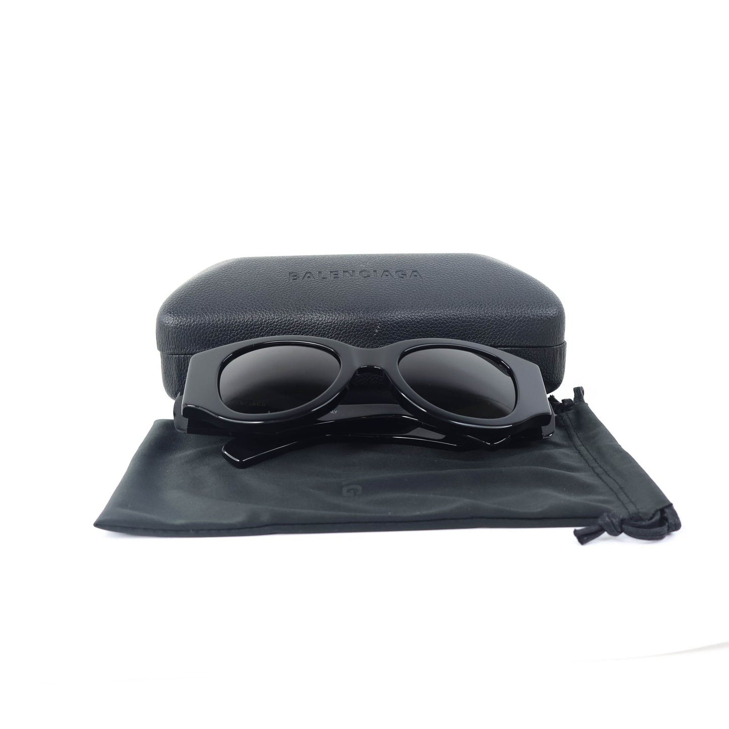 Balenciaga Sunglasses Black Logo