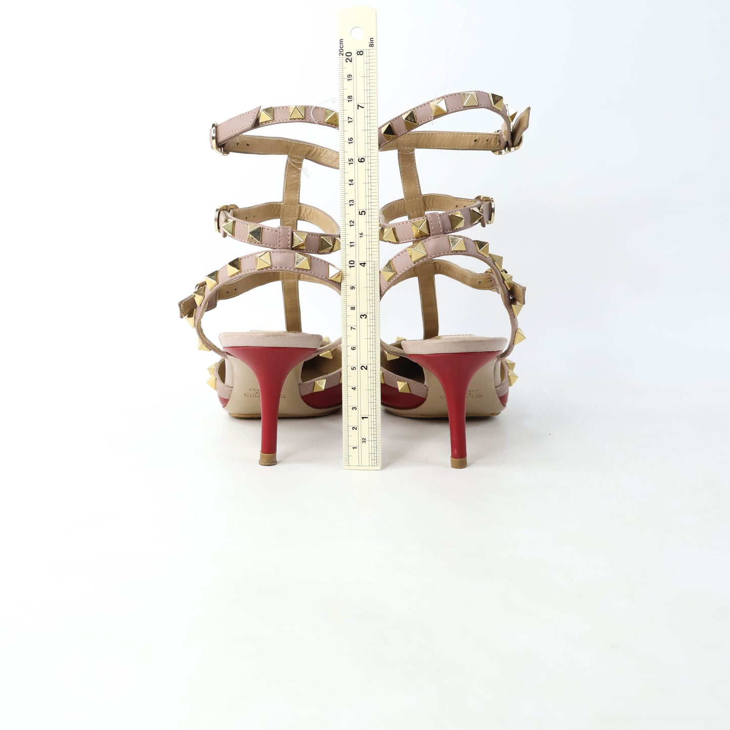 Valentino Rockstud High Heels Red 37