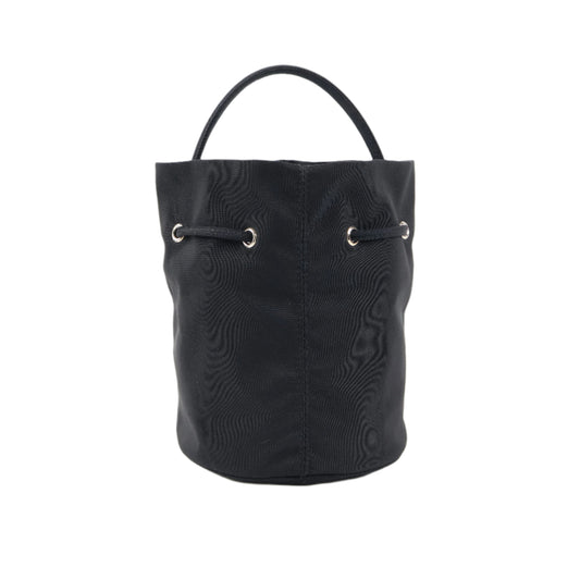 Balenciaga Bucket Bag Canvas Black