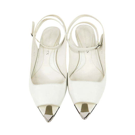 Alexander Mcqueen Sandals Sling Back White 39