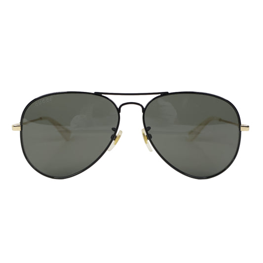 Gucci Sunglasses Black/white