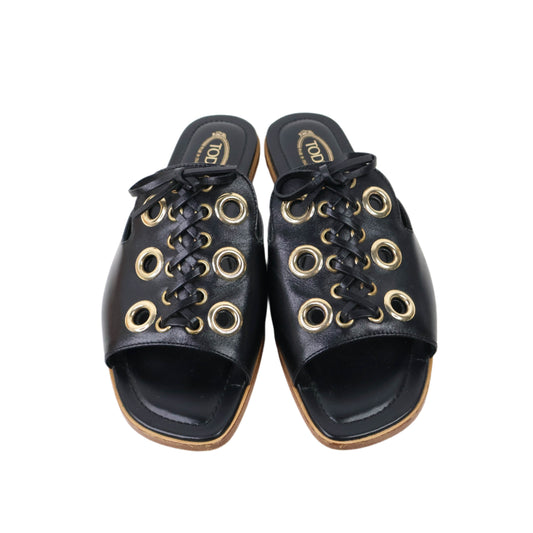 Tod's Sandals Black 37.5