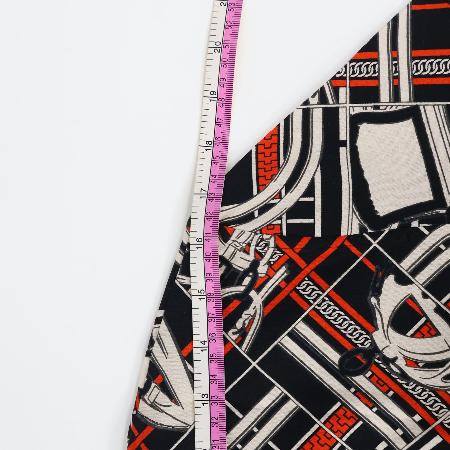 Hermes Cotton Dress Tartan Et Chinese Milano Black Red