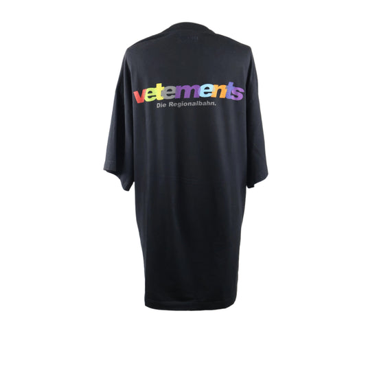 Vetements T-Shirt Black