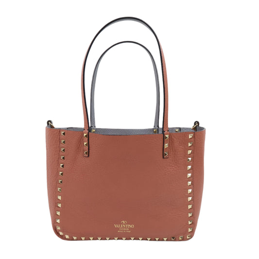 Valentino Rockstud Reversible Tote Grey