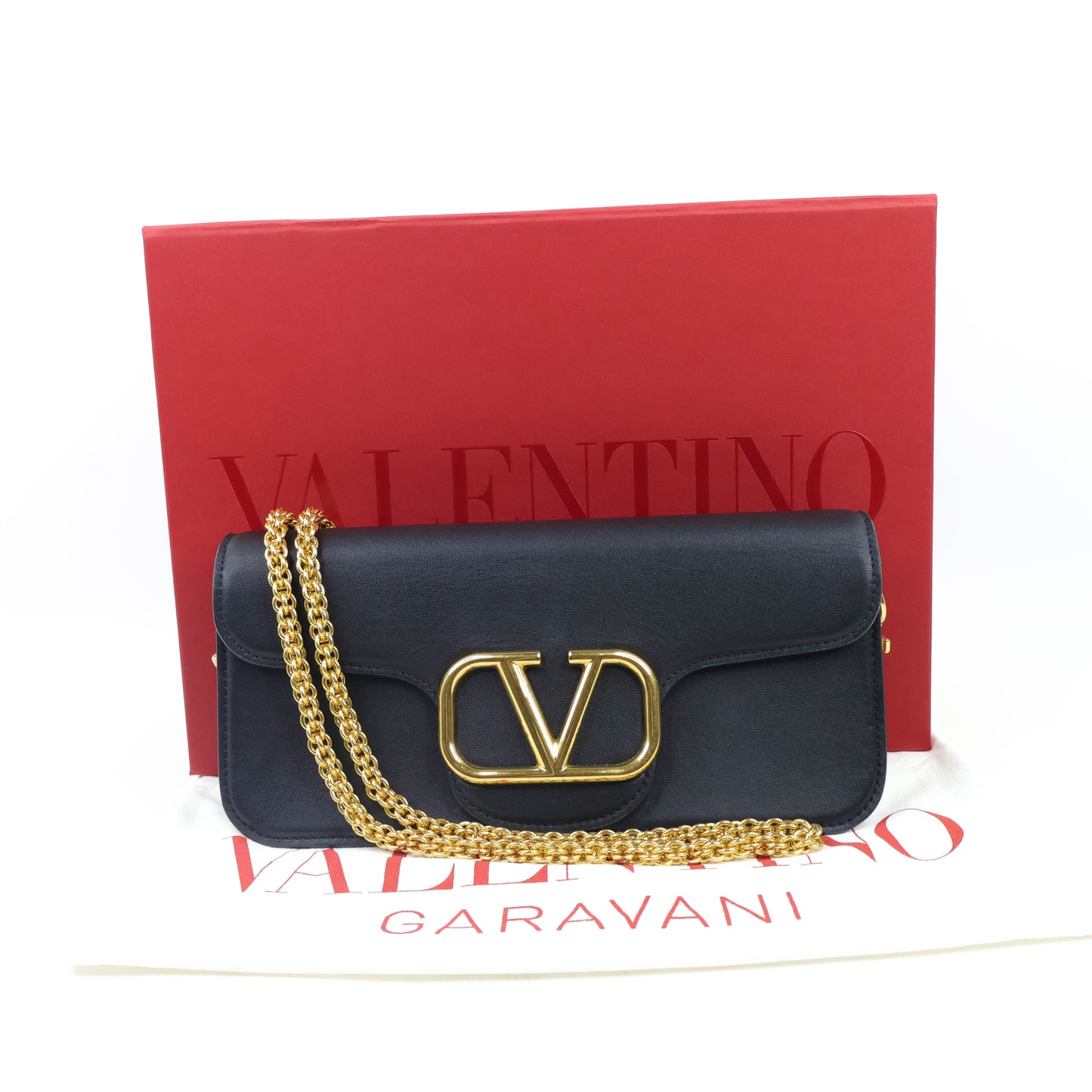 Valentino Garavani Loco Shoulder Bag Black