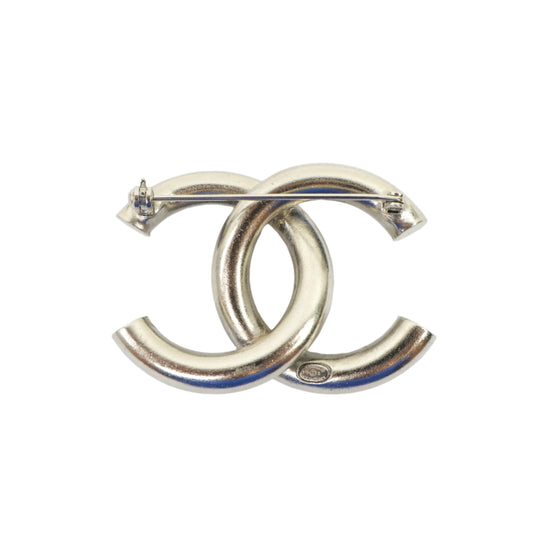 Chanel Brooch CC Crystal Multicolor