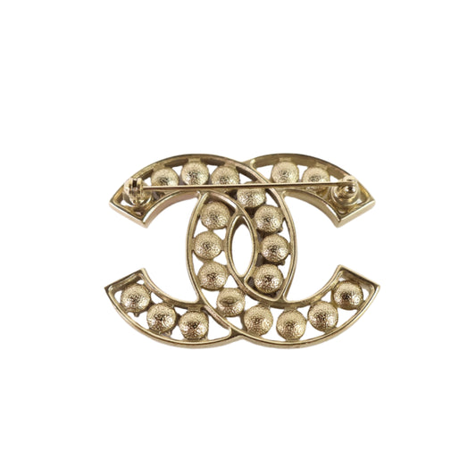 Chanel Brooch Pearl Crystal