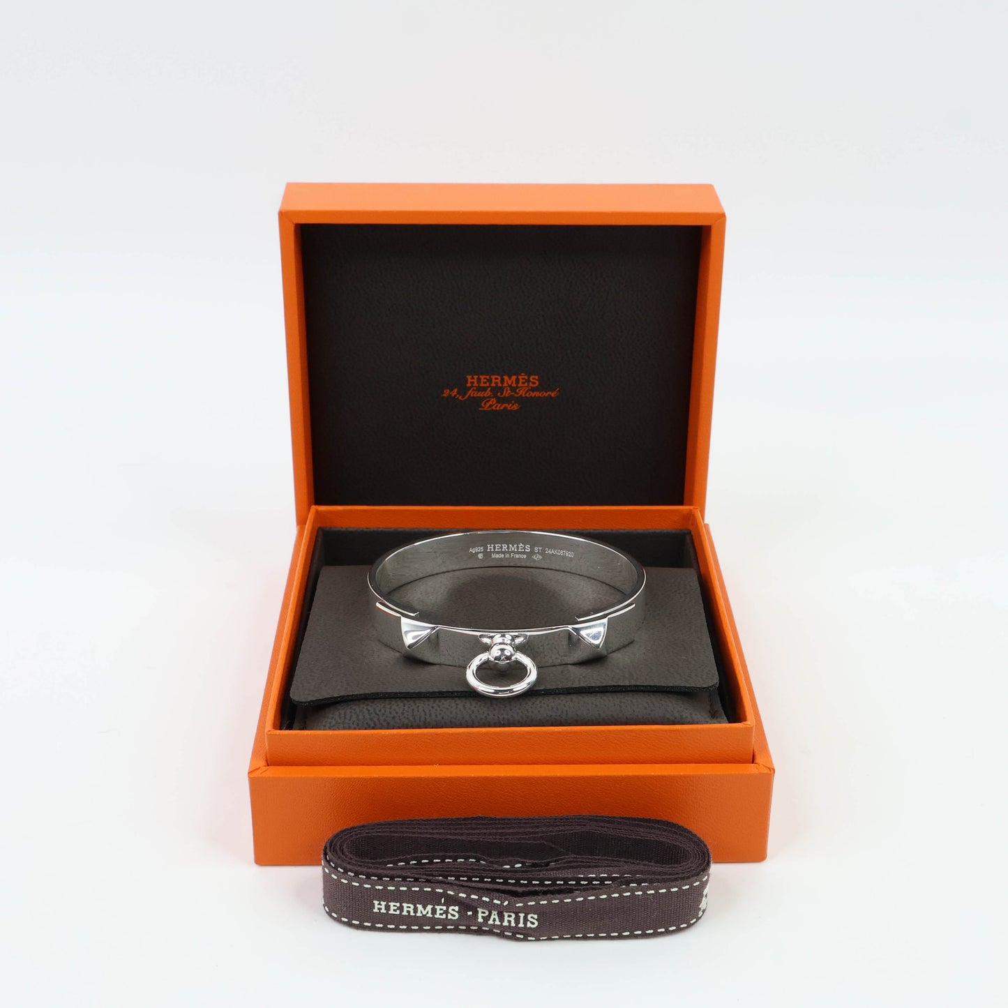 Hermes CDC PM Bracelet Silver