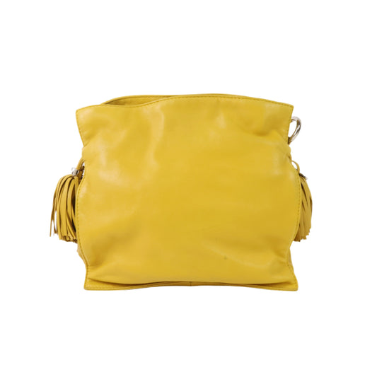 Loewe Flamenco Tassel Mini Mustard