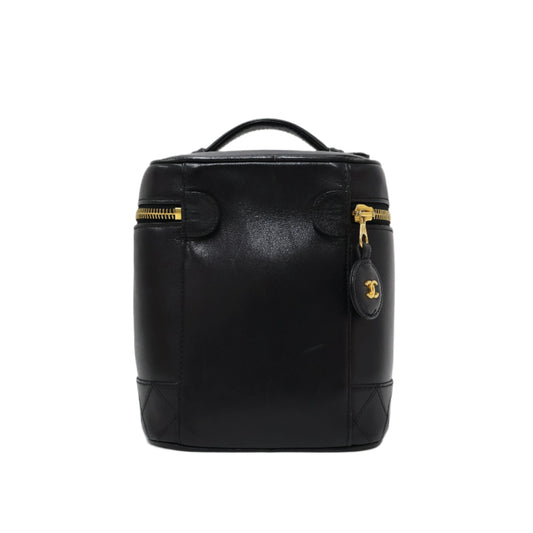 Chanel Vanity Bag Vintage Black