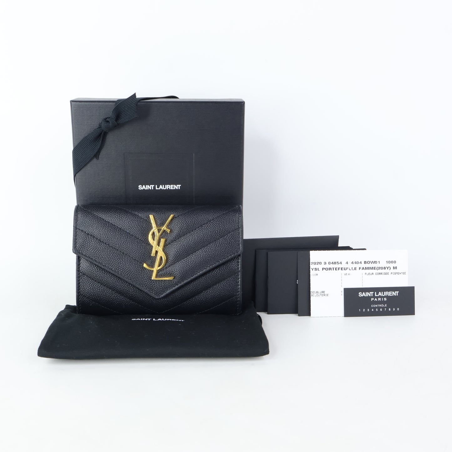 Saint Laurent Coin Purse Holder Black