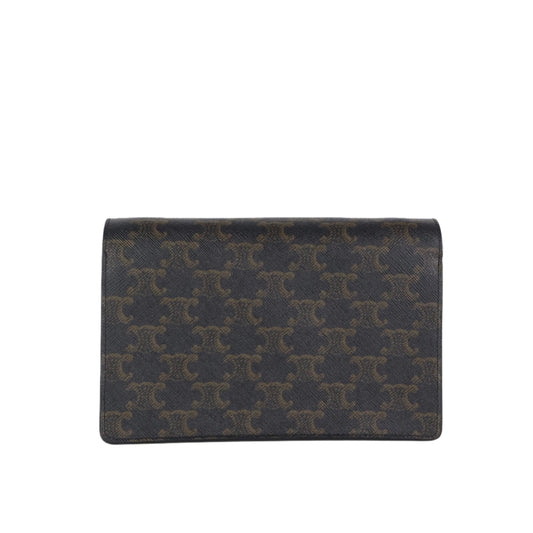 Celine Wallet On Strap Triomphe