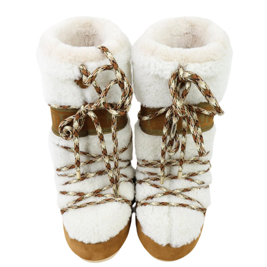 Moon Boot Suede Wool Brown 35/38 EU