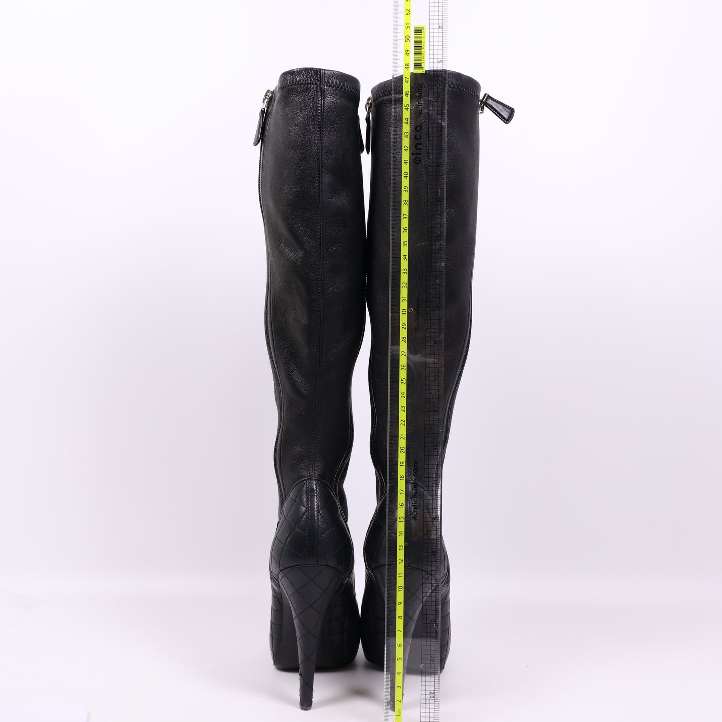 Chanel High Boots Black