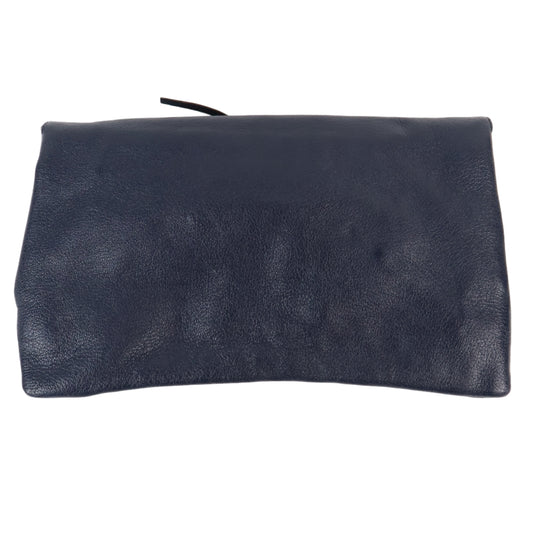 Balenciaga Clutch Navy