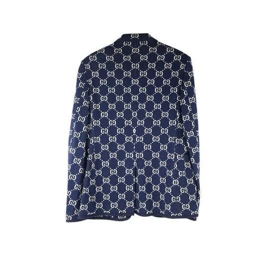 Gucci Jacket GG Jacquard Navy