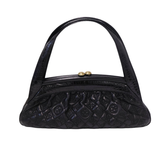 Louis Vuitton Sac Ferm MM Vienna Alligator Monogram Black