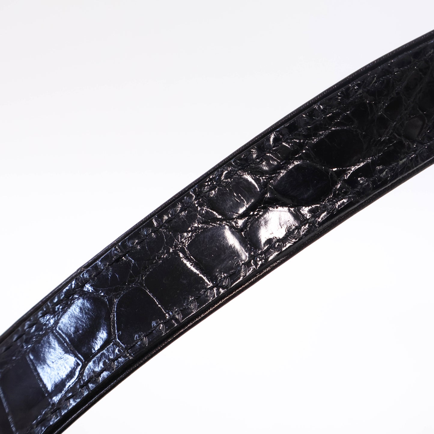 Louis Vuitton Sac Ferm MM Vienna Alligator Monogram Black