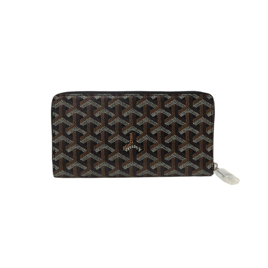 Goyard Zippy Long Wallet Black