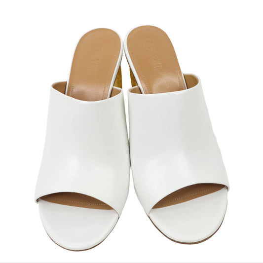 Loewe Heels Mule Soap White 40