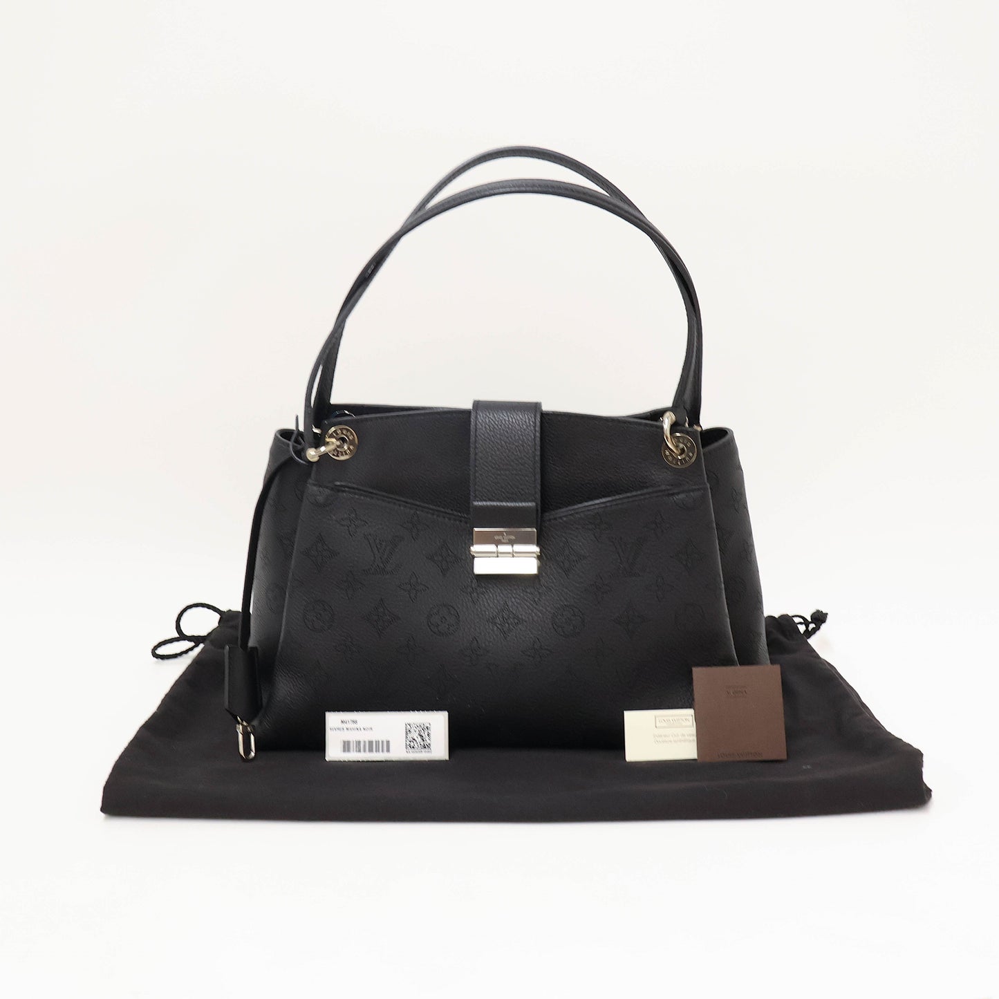 Louis Vuitton Mahina Sevres Tote Bag Black
