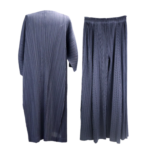 Pleats Please Top/Pants Grey