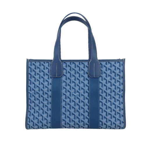 Goyard Villette Tote PM Jacquard Ocean Blue