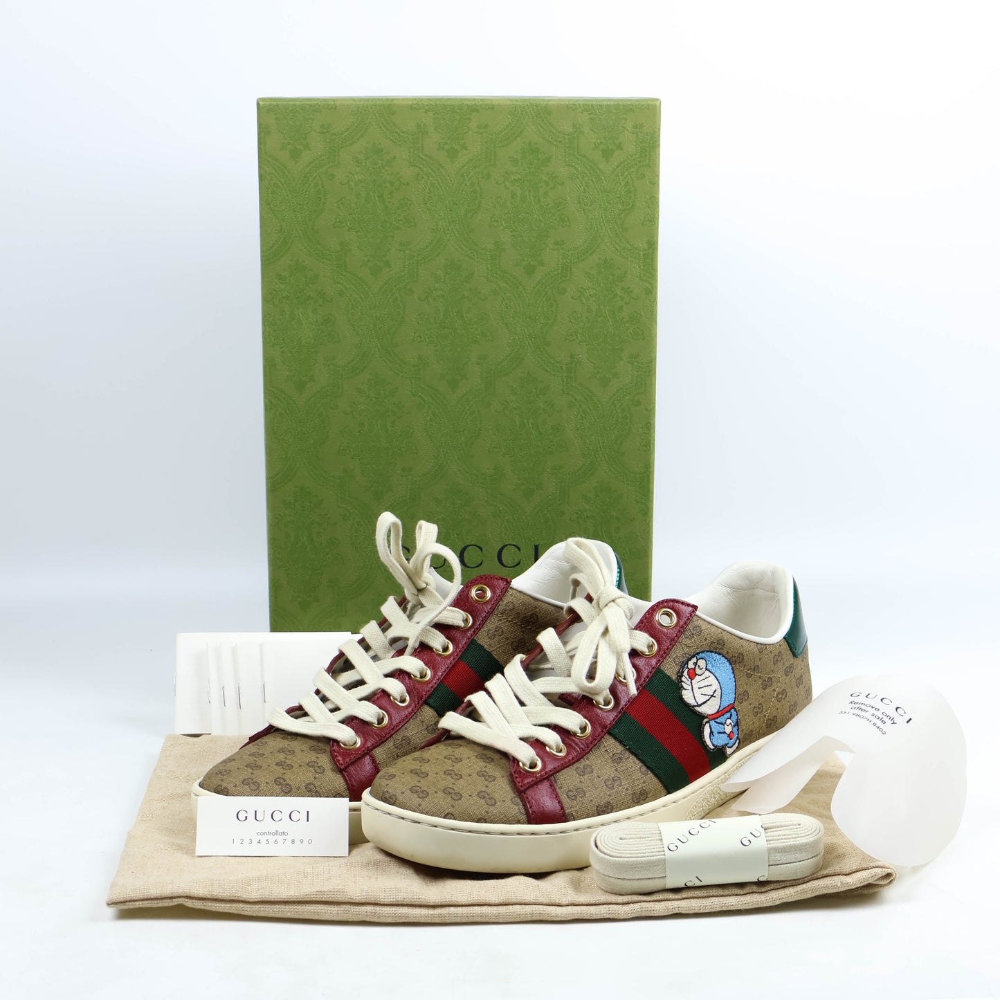 Gucci x Doraemon Sneakers Canvas 36.5
