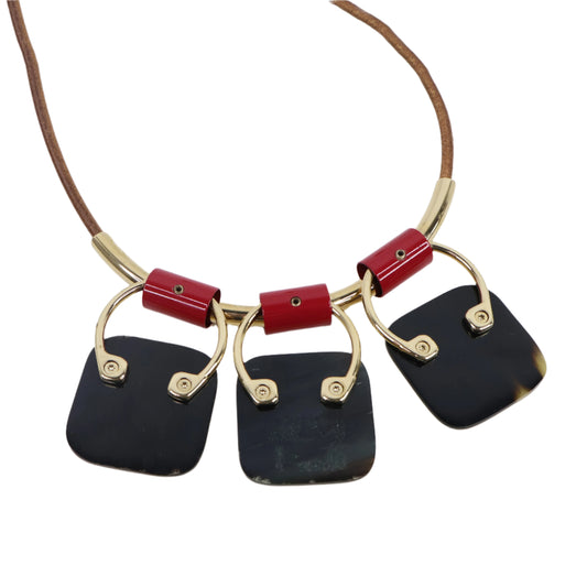 Marni Necklace Red White