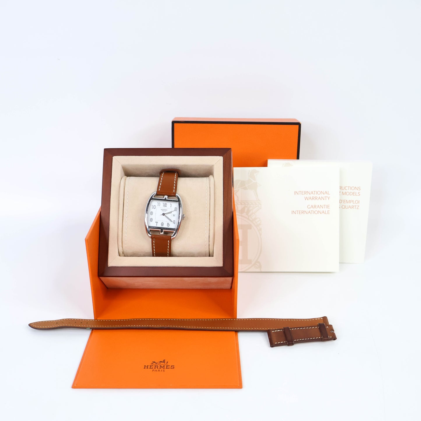 Hermes Cape Cod Watch Large Model