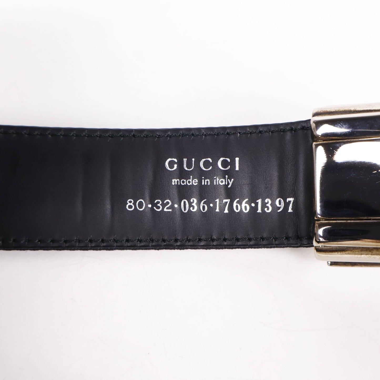 Gucci Canvas Belt Black