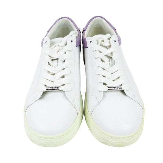 Jimmy Choo Sneakers White Patent Purple 38