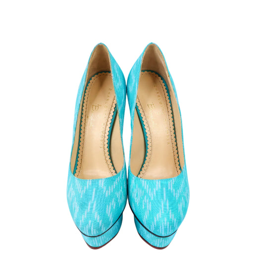 Charlotte Olympia Pump Blue 35