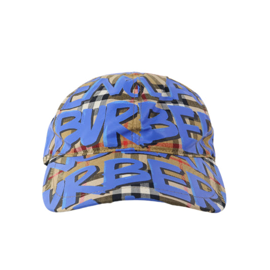 Burberry Cap Print Blue