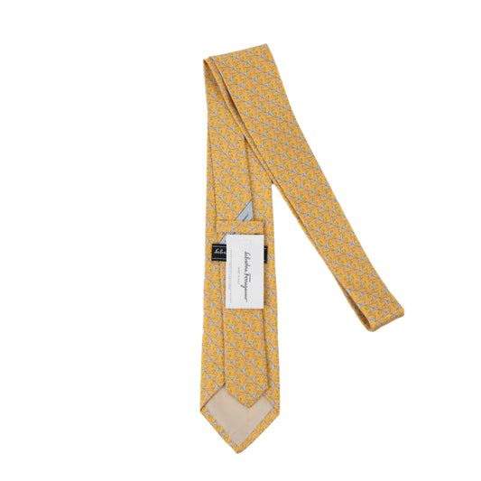 Salvatore Ferragamo Tie Yellow