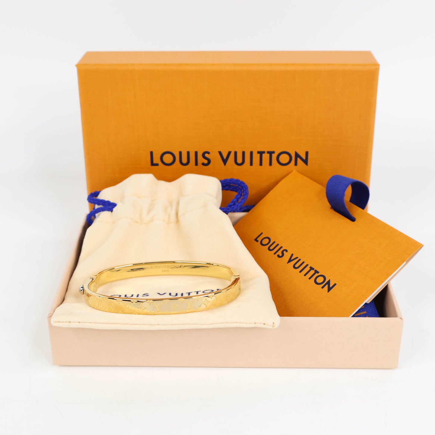 Louis Vuitton Monogram Bracelet Gold