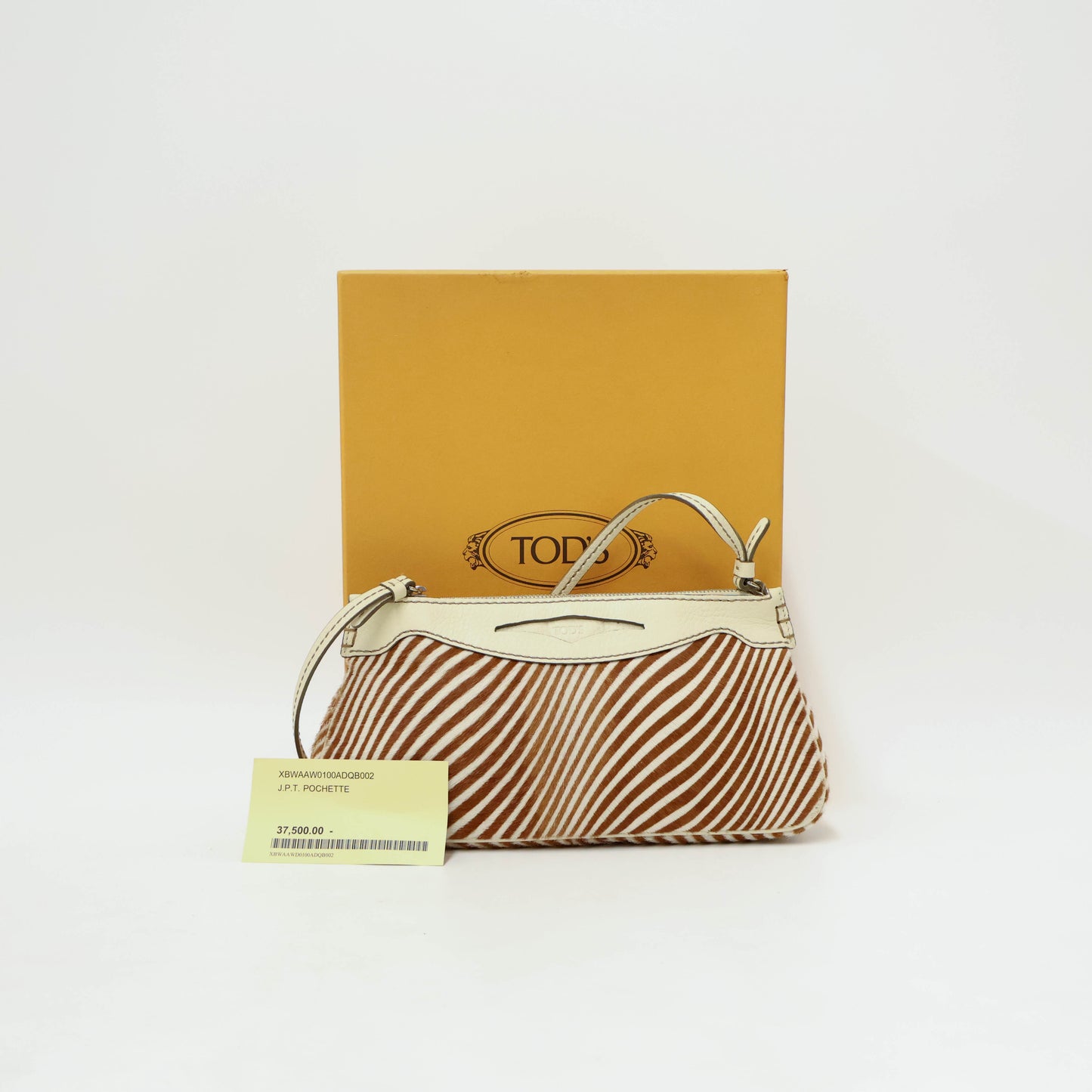 Tod's Pochette White Pony Hair