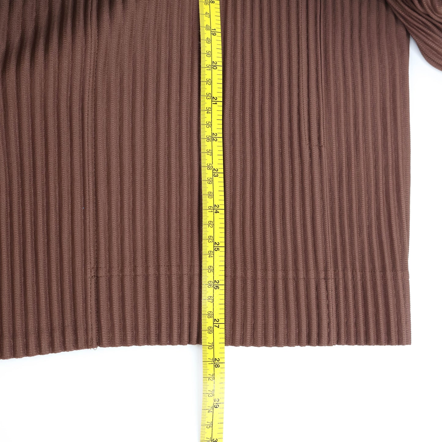 Homme Plisse Shirt Brown